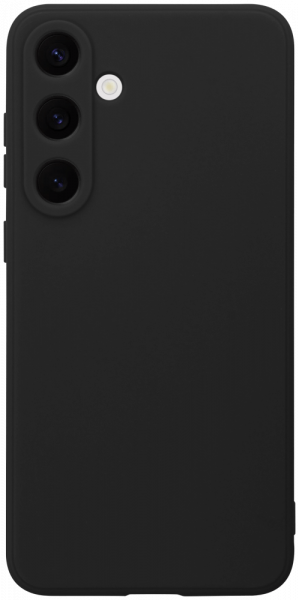 Samsung Galaxy S24 Plus (SM-S926B) szilikon tok kameravédővel matt fekete
