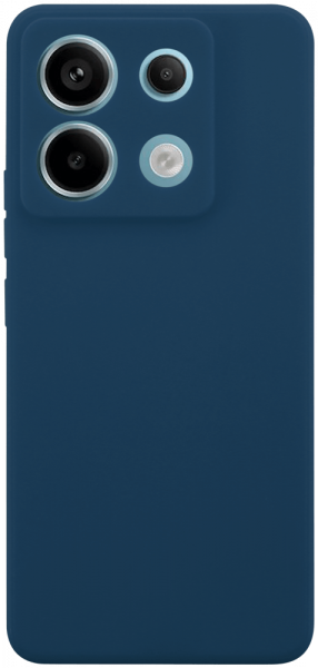 Xiaomi Redmi Note 13 Pro 5G szilikon tok kameravédővel matt sötétkék