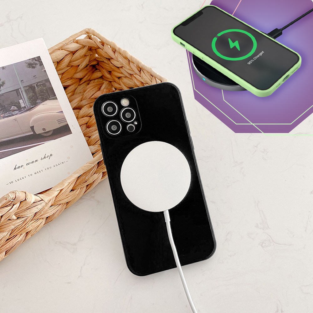 Samsung Galaxy S24 Plus (SM-S926B) szilikon tok gyári MagSafe kameravédővel fekete