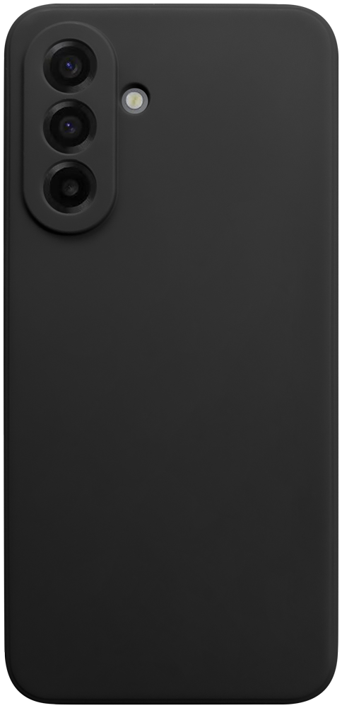 Samsung Galaxy A17 5G (SM-A176B) szilikon tok kameravédővel matt fekete