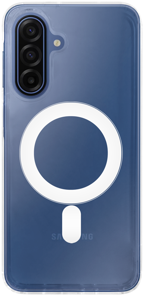 Samsung Galaxy A17 5G (SM-A176B) szilikon tok gyári MagSafe átlátszó