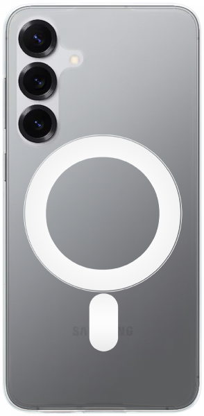 Samsung Galaxy S25 Plus (SM-S936B) szilikon tok gyári MagSafe átlátszó