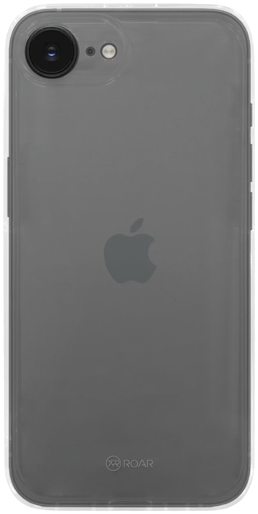 Apple iPhone 16e (SE 2025) szilikon tok gyári ROAR átlátszó