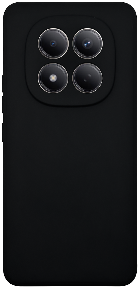 Xiaomi Redmi Note 15 Pro 5G szilikon tok kameravédővel matt fekete