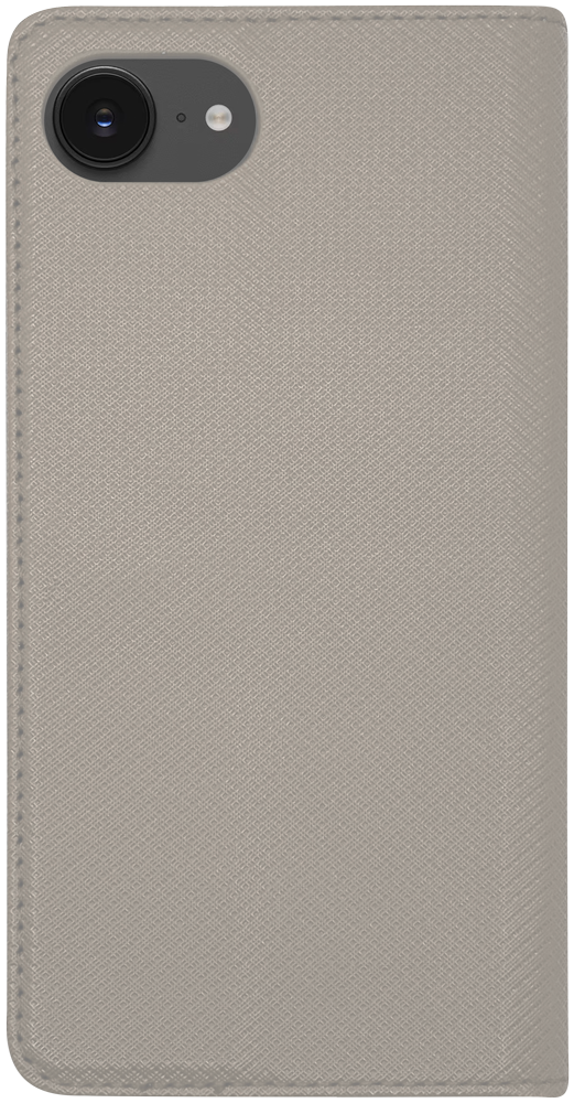 Apple iPhone 16e (SE 2025) oldalra nyíló flipes bőrtok rombusz mintás arany