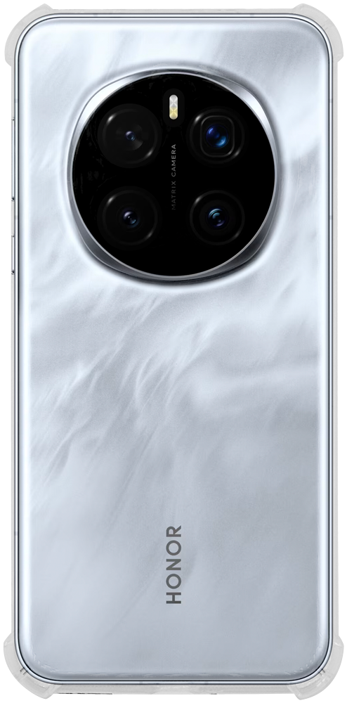 Huawei Honor Magic 7 Pro szilikon tok közepesen ütésálló légpárnás sarok kameravédővel átlátszó