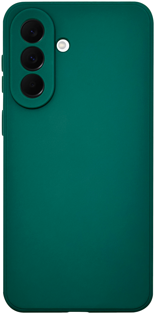 Samsung Galaxy A37 5G szilikon tok kameravédővel matt zöld